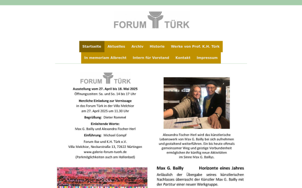 www.galerie-forum-tuerk.de