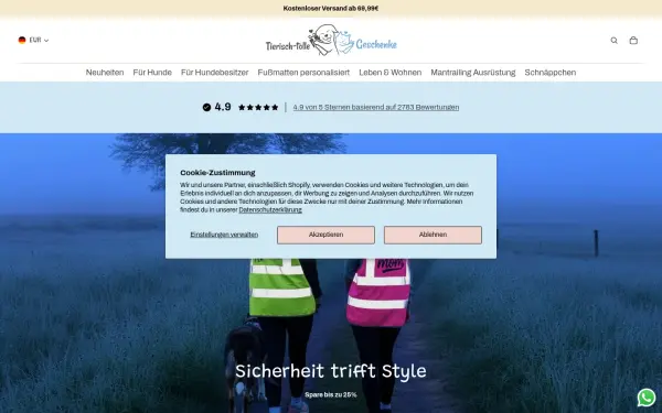 www.tierisch-tolle-geschenke.de