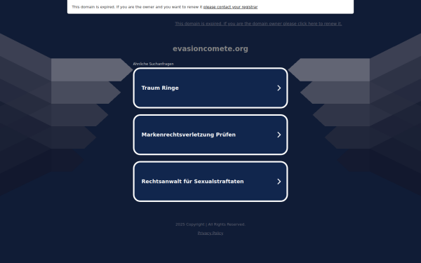 evasioncomete.org