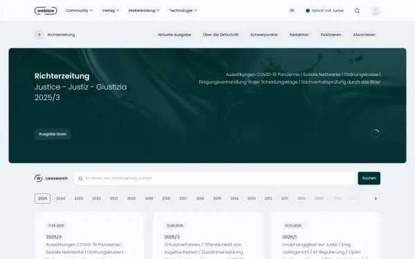 richterzeitung.weblaw.ch