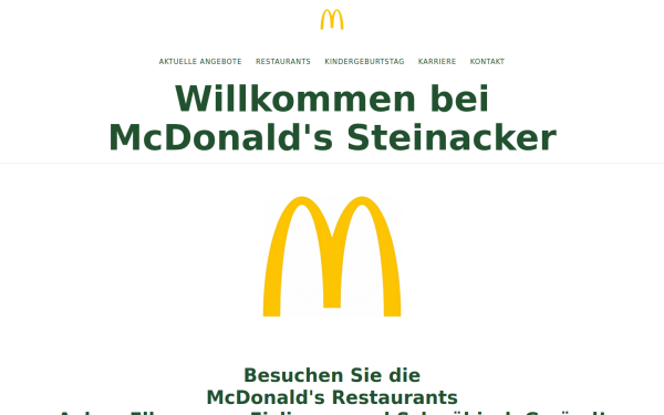 www.mcdonalds-steinacker.de