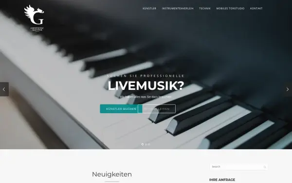 greifmusic-agentur.de