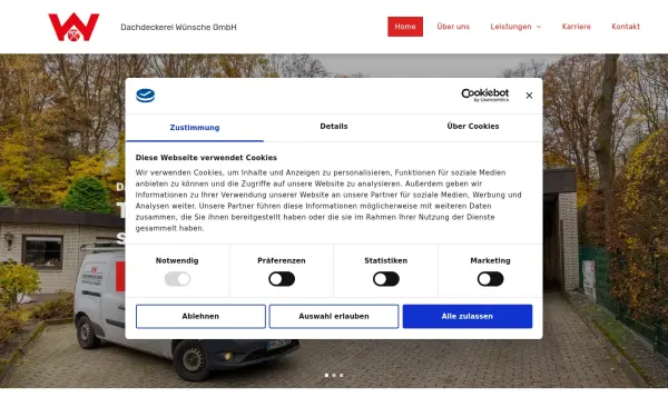 www.dachdecker-wuensche.de