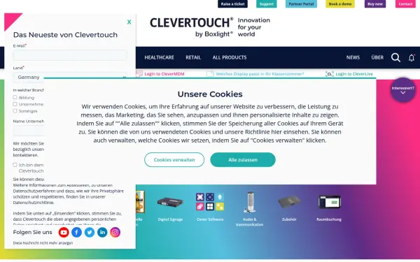 www.clevertouch.com