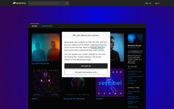 richardevans.bandcamp.com