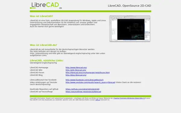 www.librecad.de