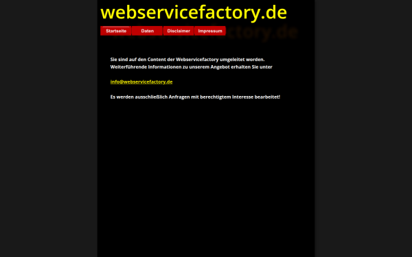 www.webservicefactory.de