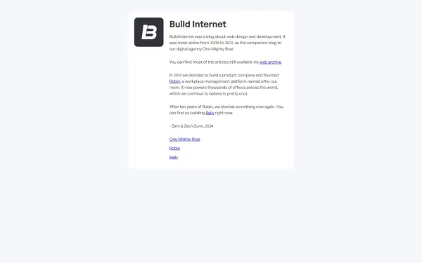 www.buildinternet.com