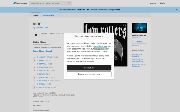 lowrollers.bandcamp.com