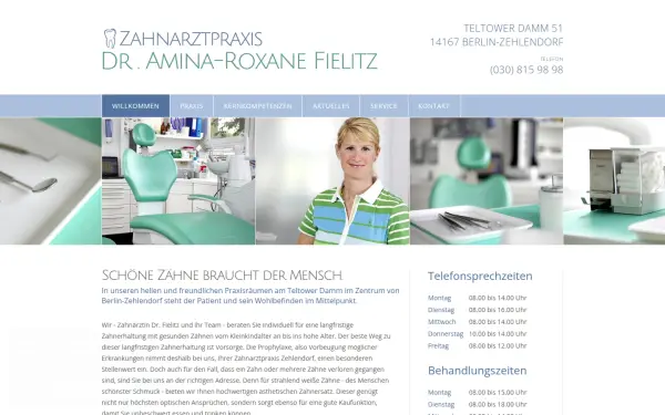 zahnarztpraxis-zehlendorf.net
