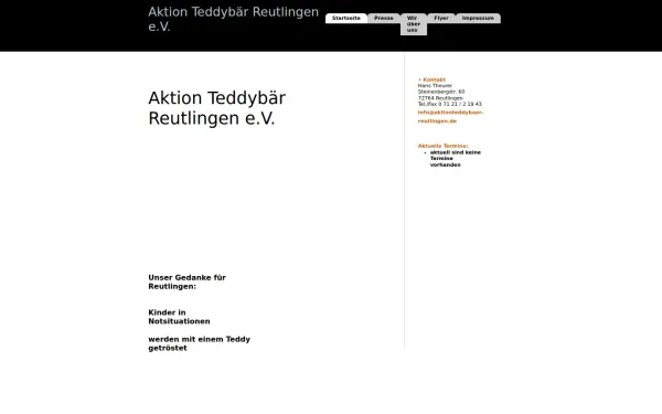 aktionteddybaer-reutlingen.de