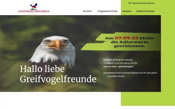 www.detmold-adlerwarte.de