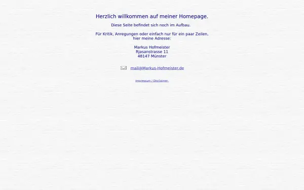 markus-hofmeister.de
