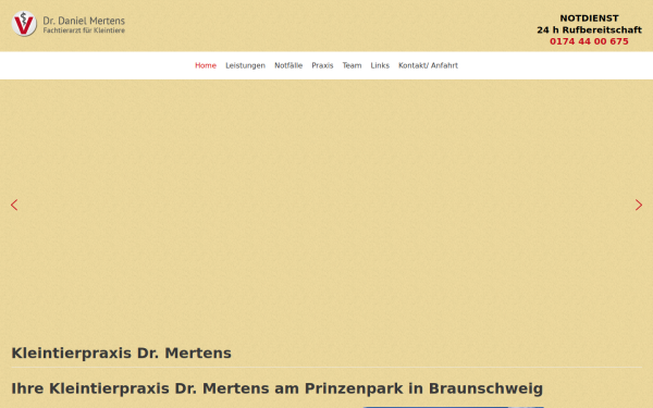 kleintierpraxis-mertens.de