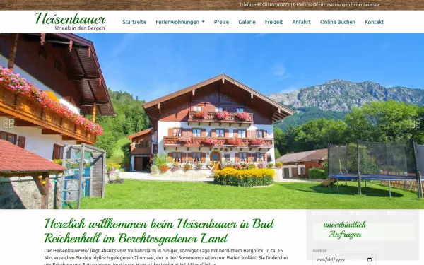 www.ferienwohnungen-heisenbauer.de