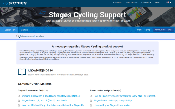 support.stagescycling.com