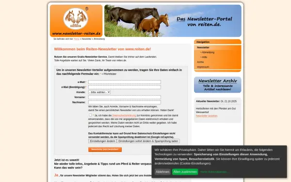 www.newsletter-reiten.de