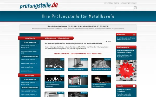 www.pruefungsteile.de
