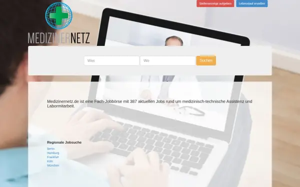 www.medizinernetz.de