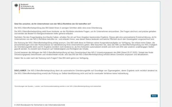 betroffenheitspruefung-nis-2.bsi.de