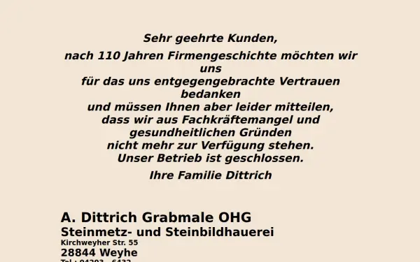 dittrich-grabmale.de