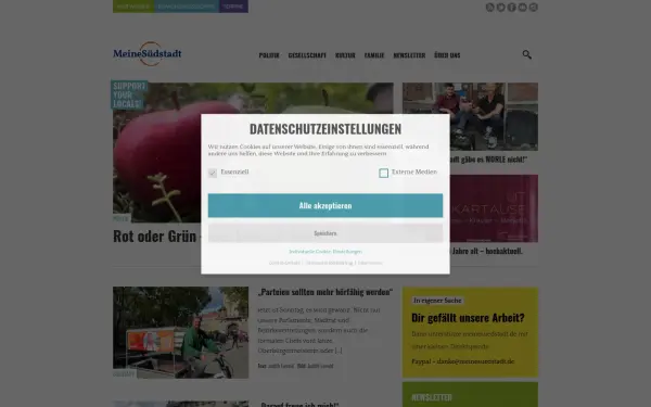 www.meinesuedstadt.de