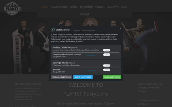 www.planet-partyband.de