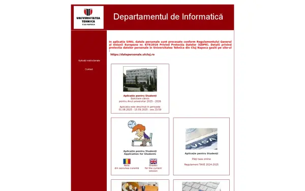 websinu.utcluj.ro