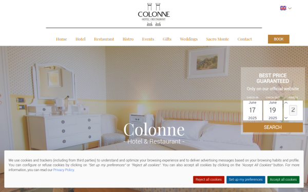 www.albergocolonne.it