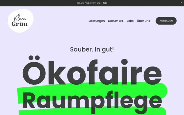 www.klara-gruen.de
