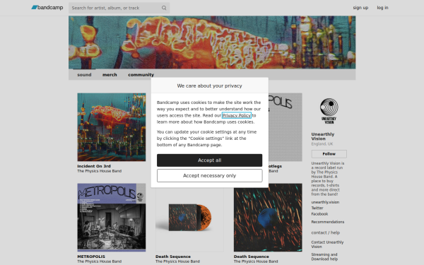 unearthly-vision.bandcamp.com