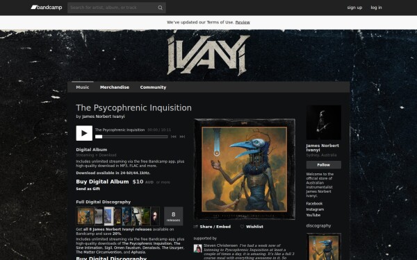 jamesnorbertivanyi.bandcamp.com