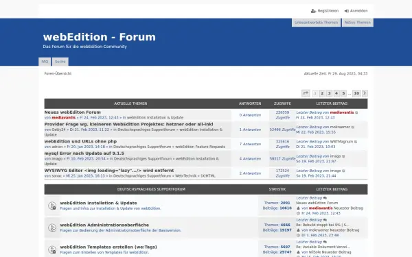 forum.webedition.org