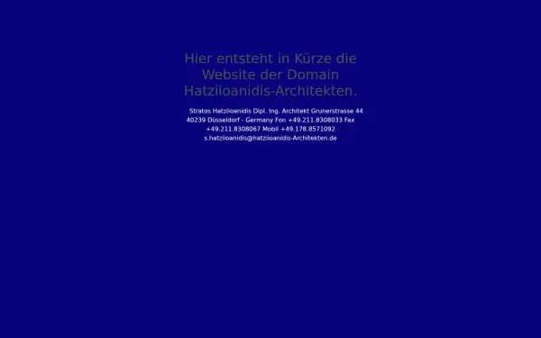 hatziioanidis-architekten.de