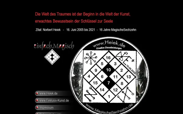 magischesechzehn.de