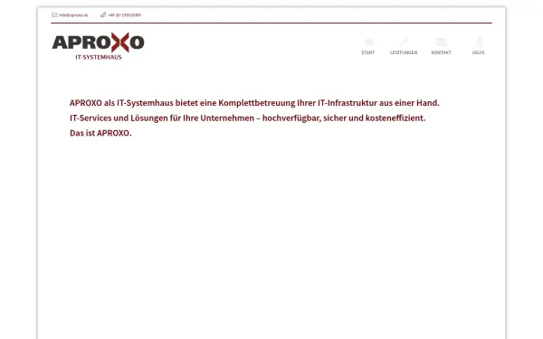 www.aproxo.gmbh