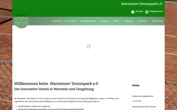 tennispark-warstein.de