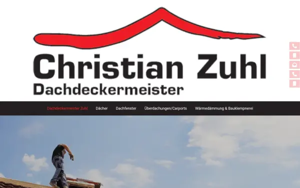 www.dachdeckermeister-zuhl.de