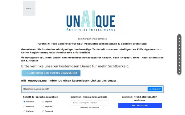 www.unaique.net