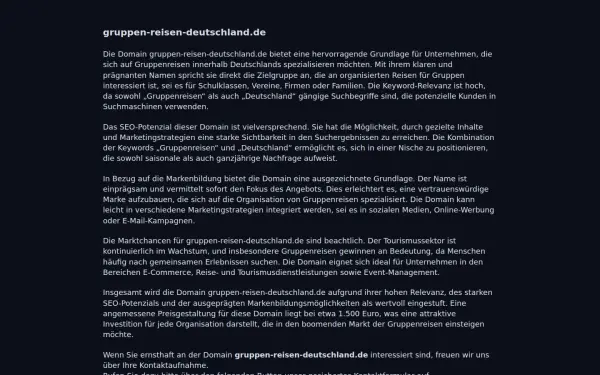 gruppen-reisen-deutschland.de