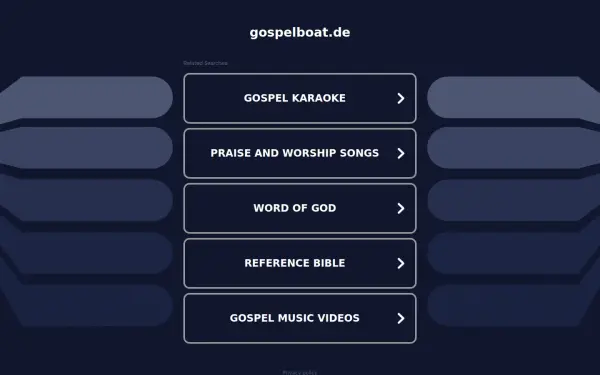 gospelboat.de