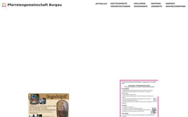 pfarreiengemeinschaft-burgau.de