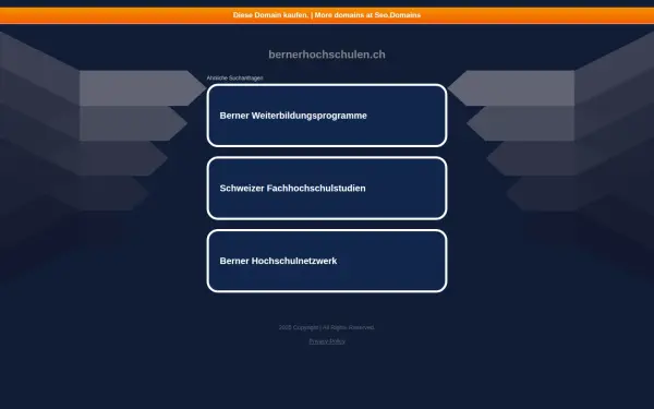 bernerhochschulen.ch