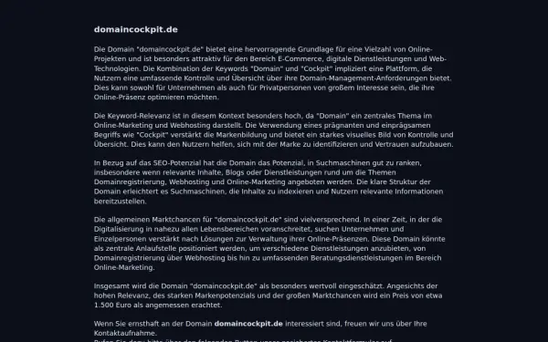 domaincockpit.de