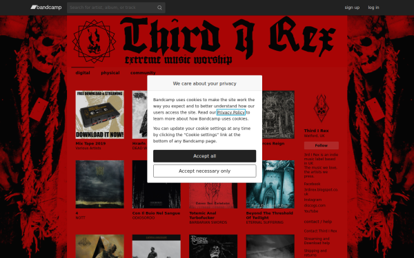 3rdirex.bandcamp.com