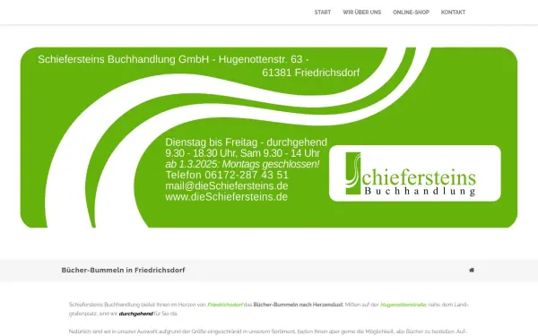 www.dieschiefersteins.de
