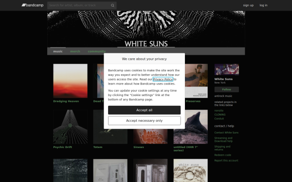 whitesuns.bandcamp.com