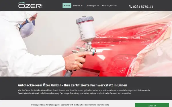 www.autolackiererei-oezer.de