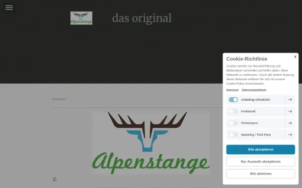 www.alpenstange.com