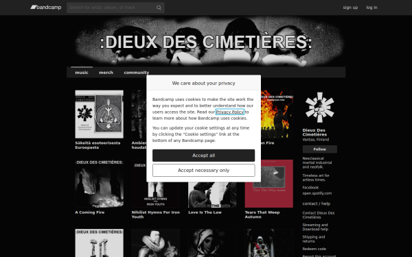 cimetieres.bandcamp.com